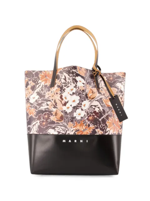 Marni floral-print Tribeca tote bag
