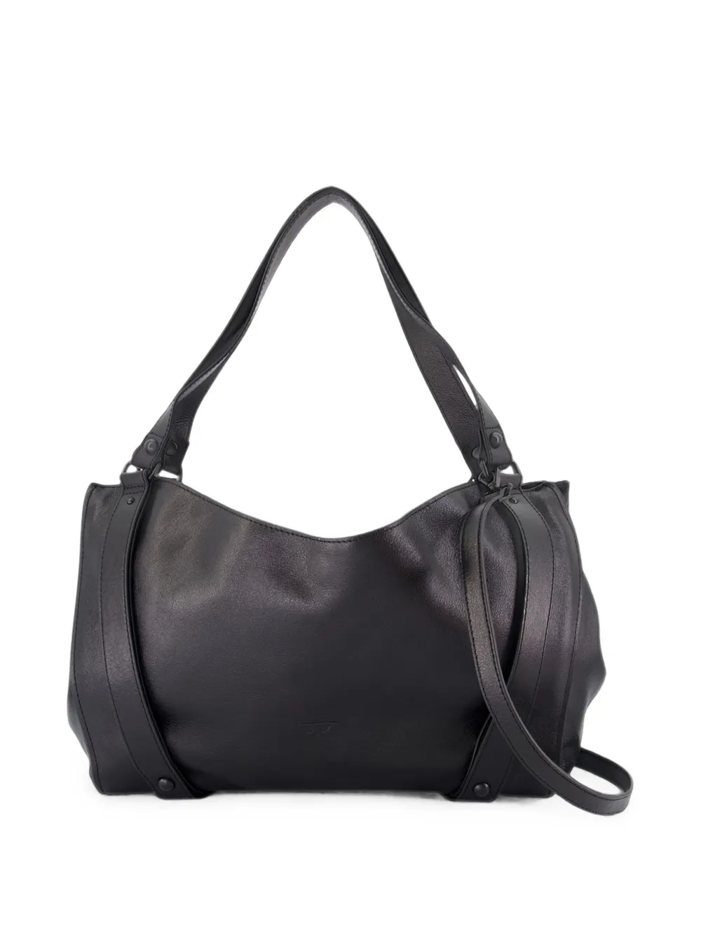 Diesel D-One leren shopper Zwart