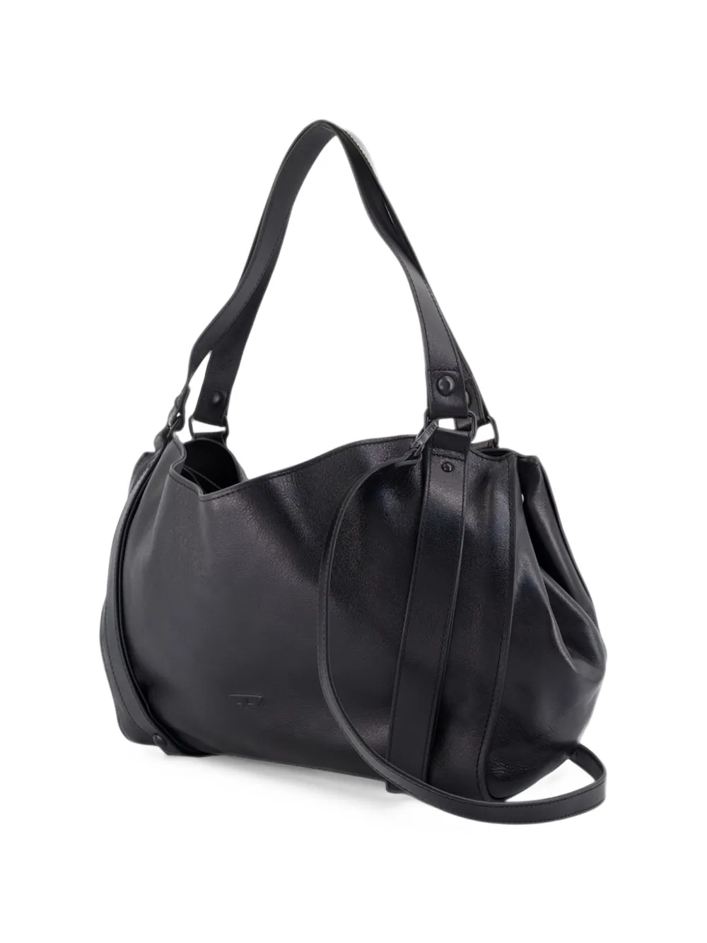 Diesel D-One leather tote bag - Noir Diesel D-One leather tote bag - Noir