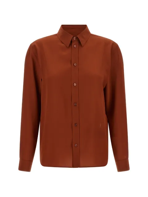 Saint Laurent Cassandre silk shirt