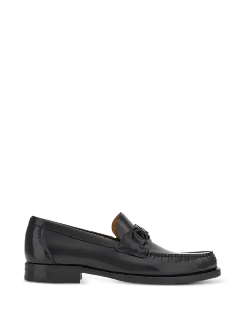 Ferragamo Gancini 皮质乐福鞋