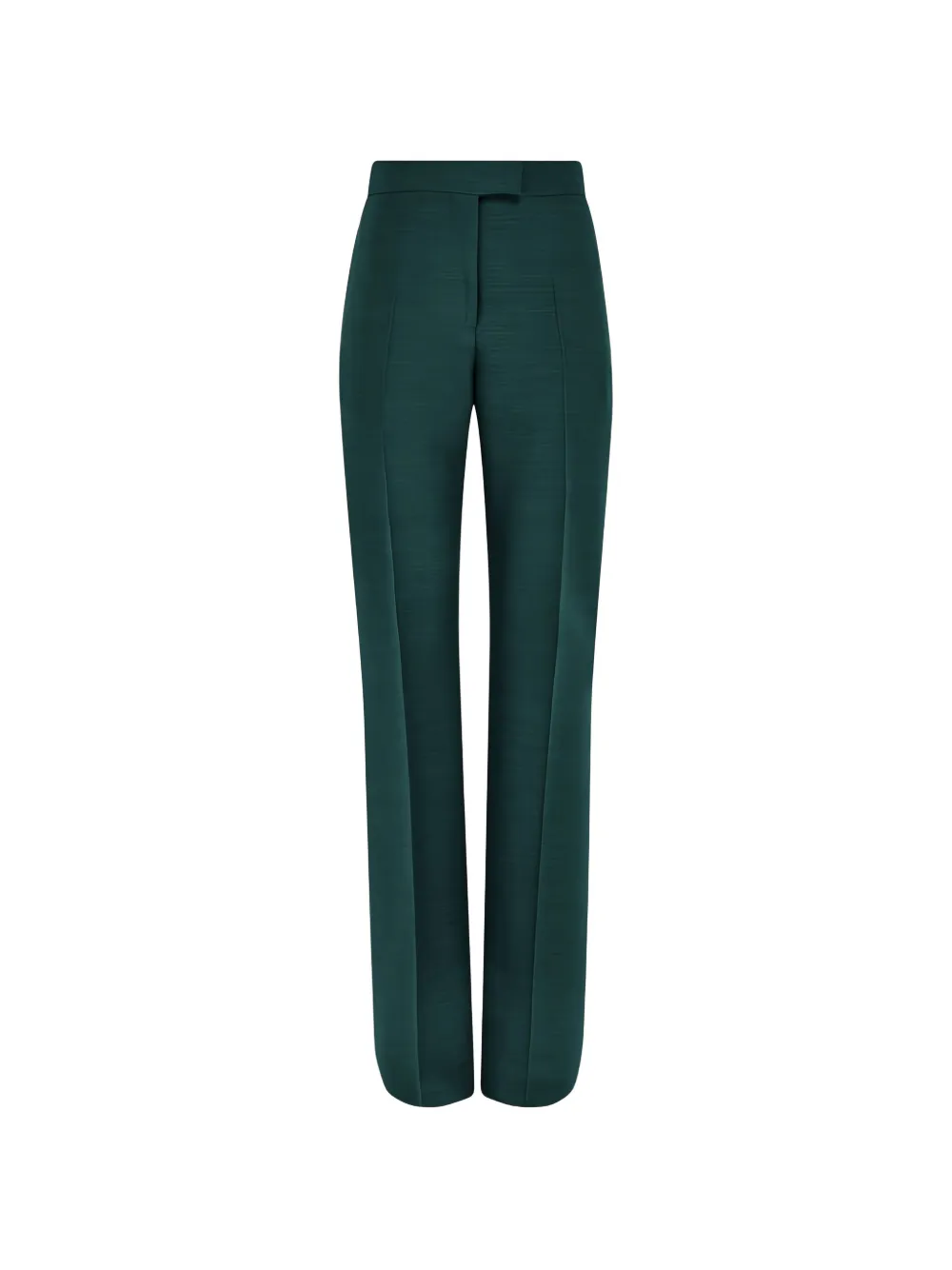 Ferragamo pantalon de costume à coupe droite - Vert Ferragamo pantalon de costume à coupe droite - Vert