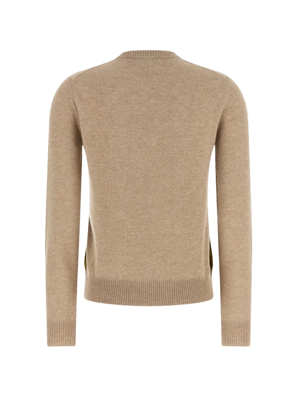Ballantyne argyle-intarsia cashmere sweater Beige