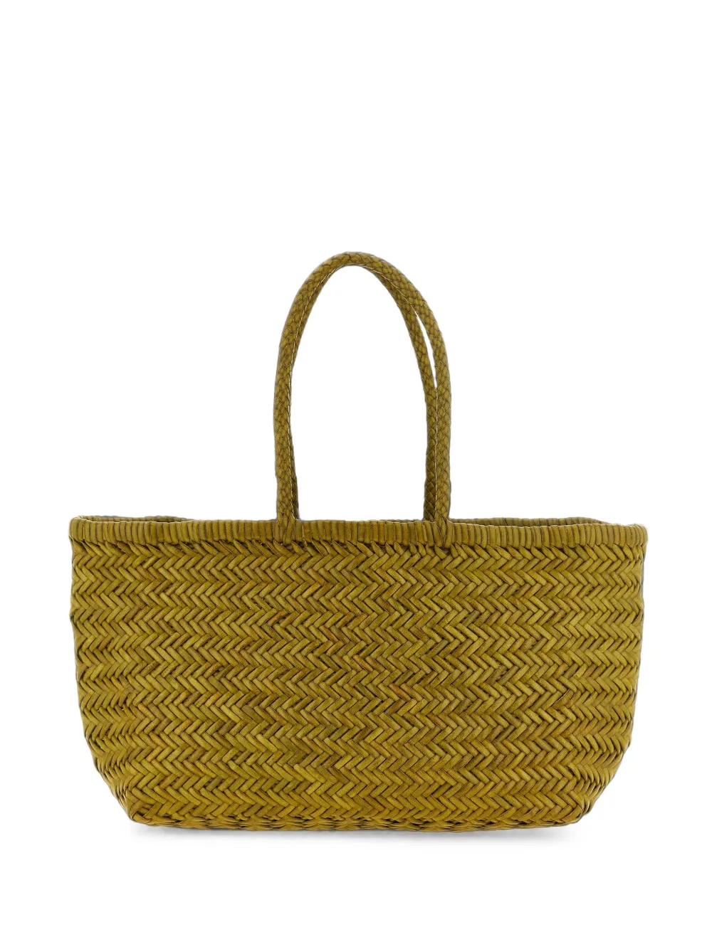 DRAGON DIFFUSION big Bamboo Triple Jump woven leather tote bag · OS