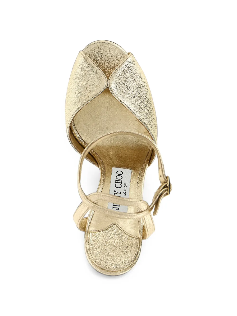 Jimmy Choo Sacora heeled sandals Goud