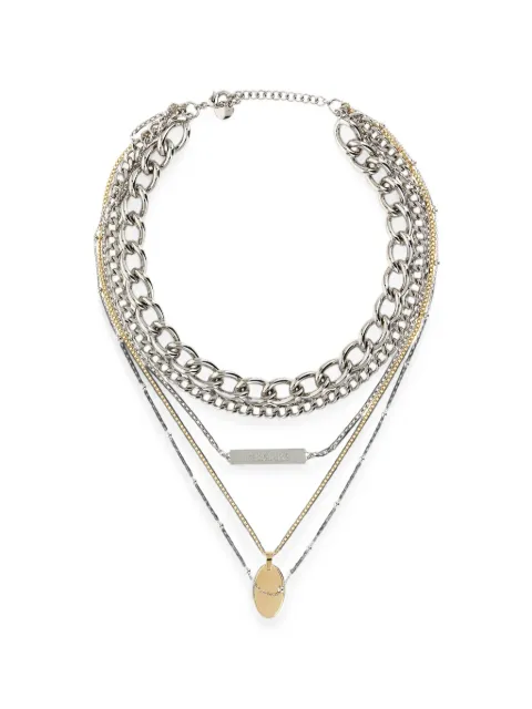 Rabanne layered necklace