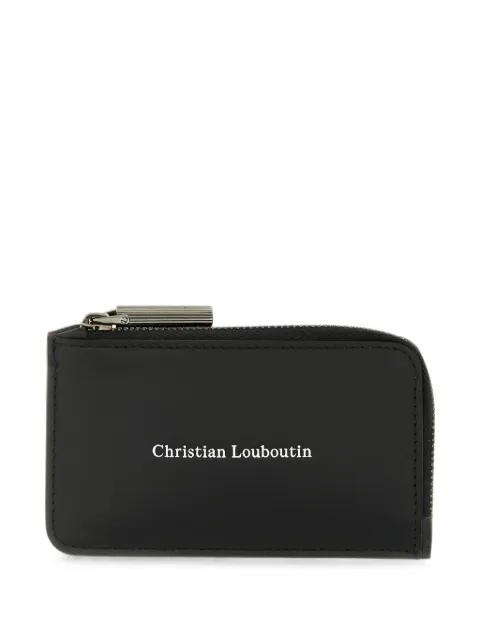 Christian Louboutin Canopy logo-print card holder