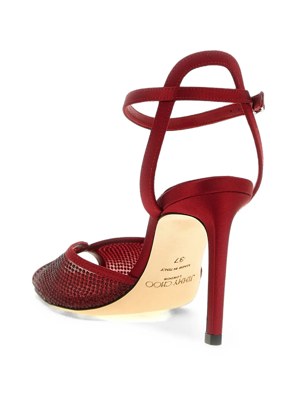 Jimmy Choo Sacora heeled sandals Rood