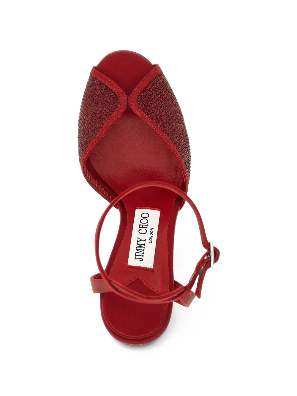 Jimmy Choo Sacora heeled sandals Rood