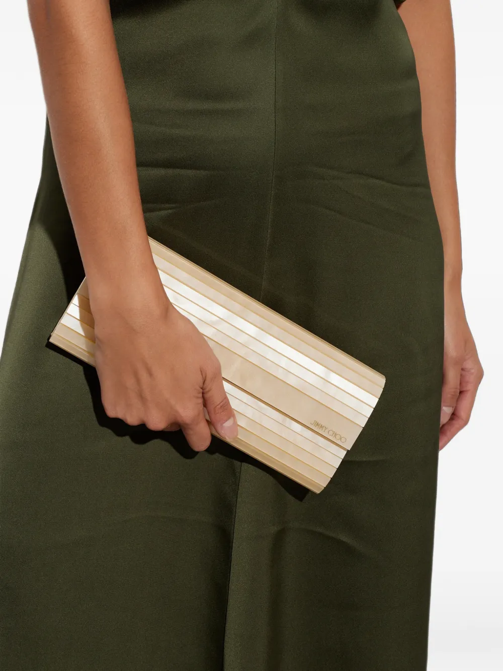Jimmy Choo Sweetie clutch Beige