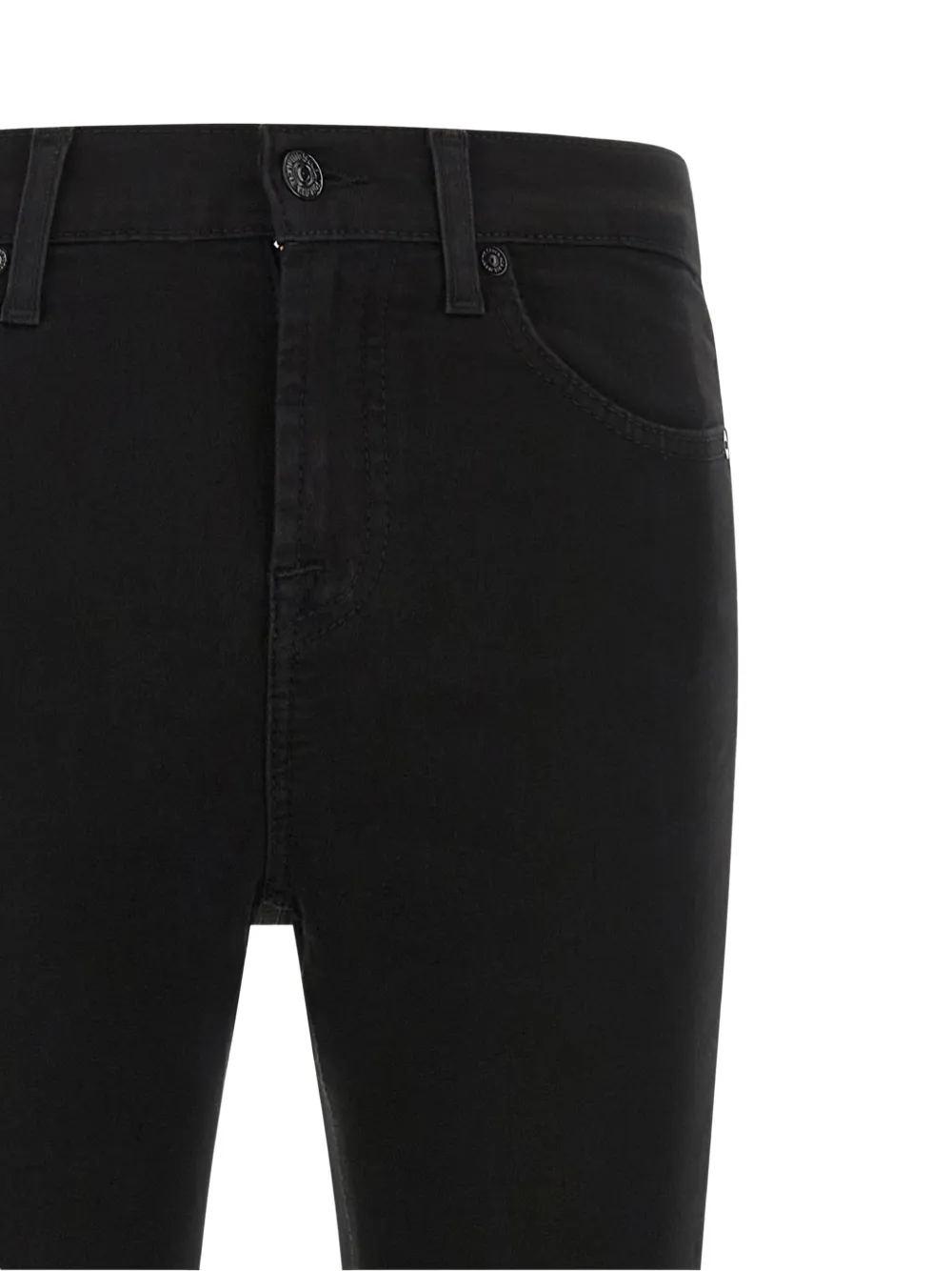 7 For All Mankind Ankle Skinny jeans Zwart
