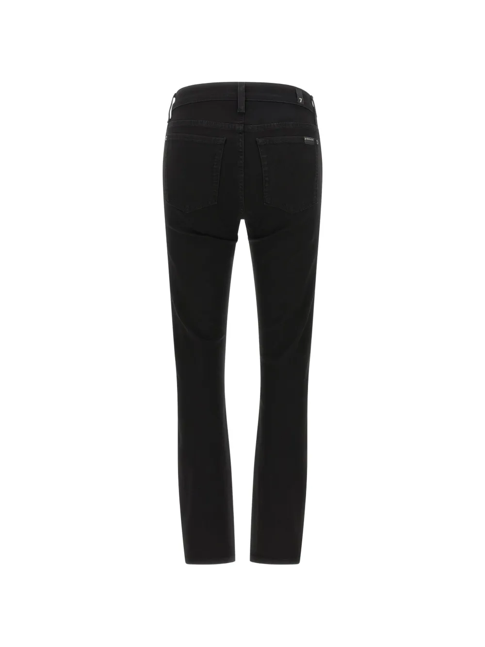 7 For All Mankind Ankle Skinny jeans Zwart