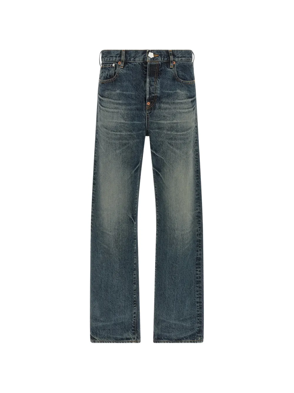Kenzo Boke Flower button jeans - Blu