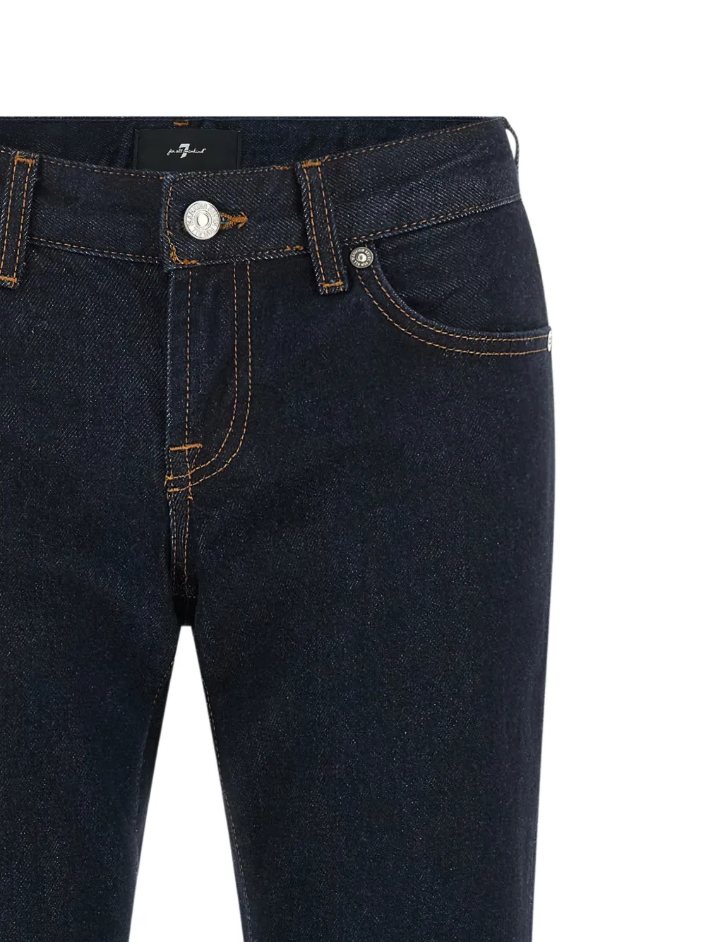 7 For All Mankind Low Cigarette jeans Blauw