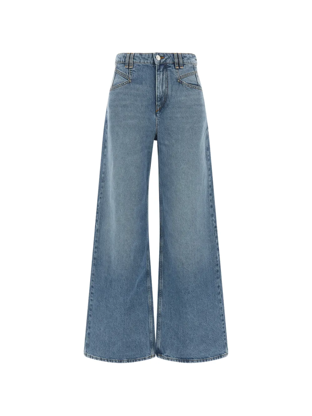 MARANT ÉTOILE Lemony wide-leg jeans - Blu