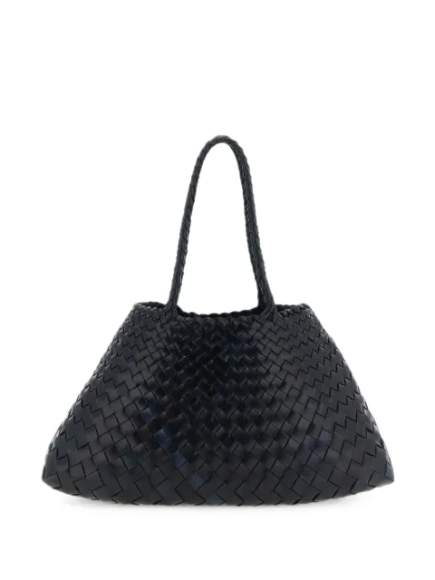 DRAGON DIFFUSION big Santa Croce woven shoulder bag