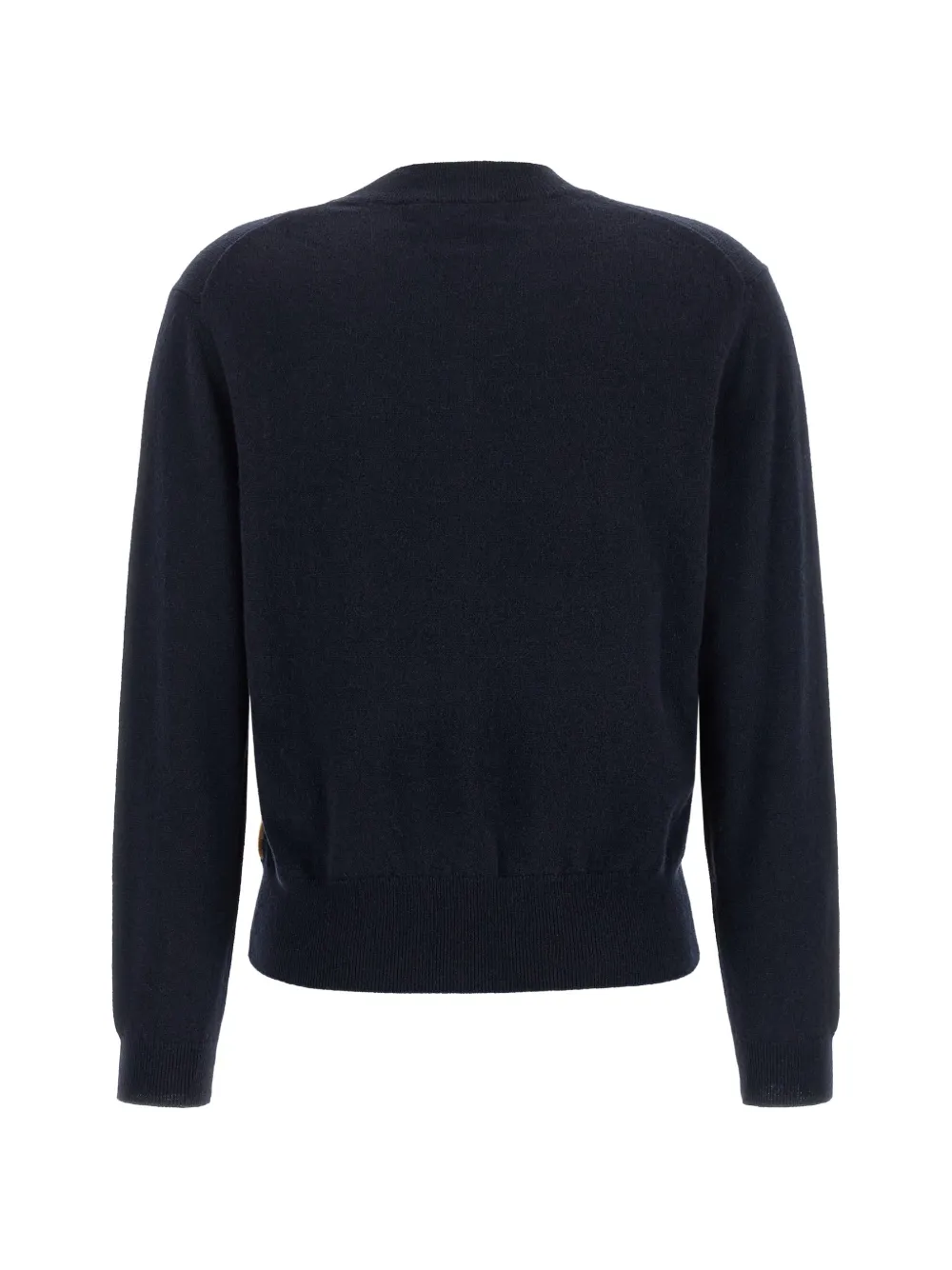 Ballantyne Trui met argyle-patroon en V-hals Blauw