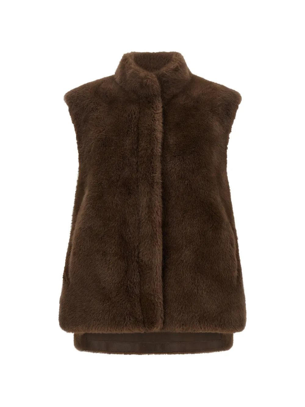 LOU ANDREA faux-fur gilet