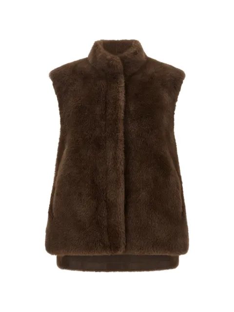 LOU ANDREA faux-fur gilet