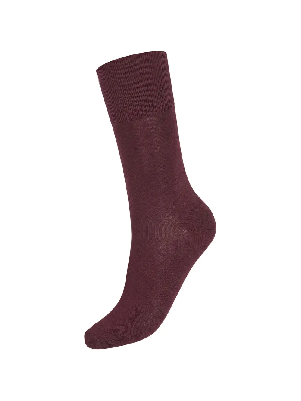 Wolford Ribgebreide sokken Rood