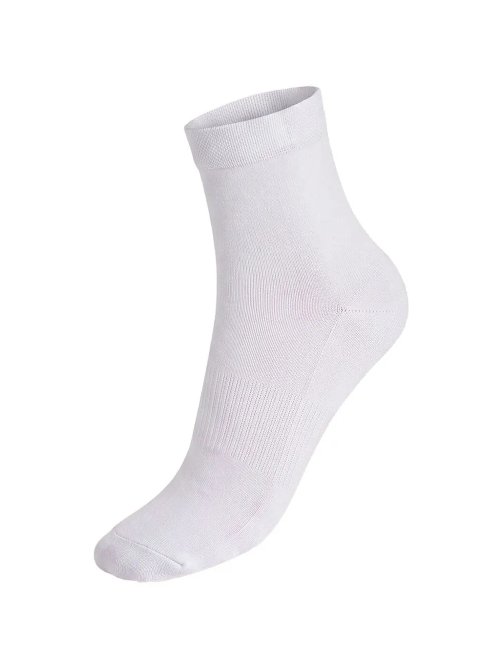 Wolford Ribgebreide sokken met badstof zool Wit