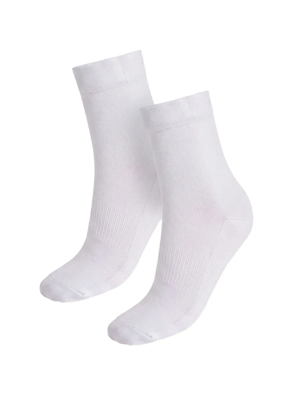 Wolford Twee paar geribbelde sokken Wit