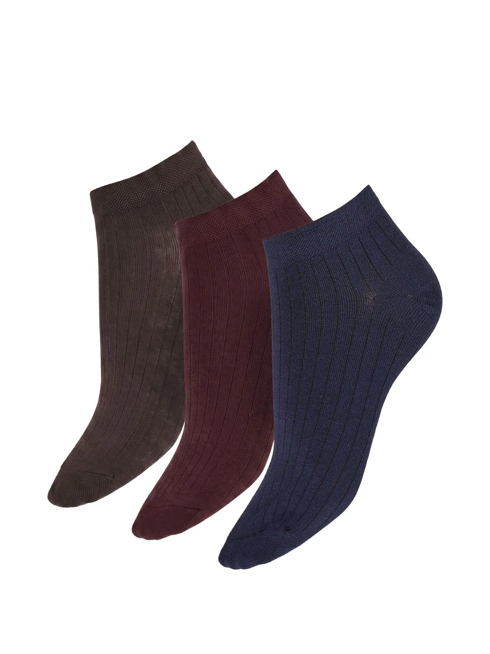 Wolford rib-knit ankle socks (set of three) - Blu
