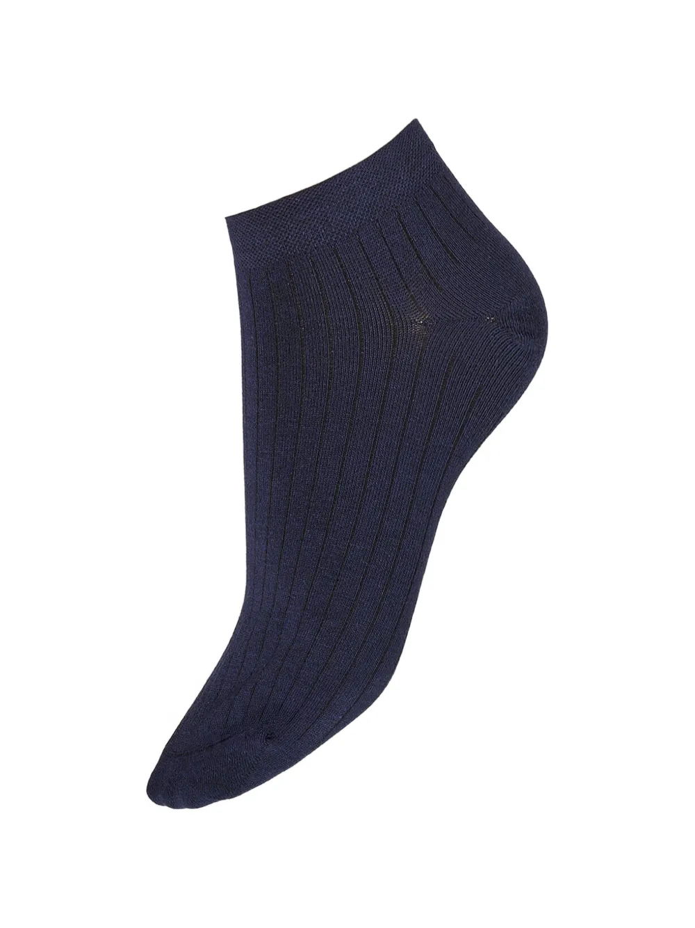 Wolford Drie paar ribgebreide enkelsokken Blauw