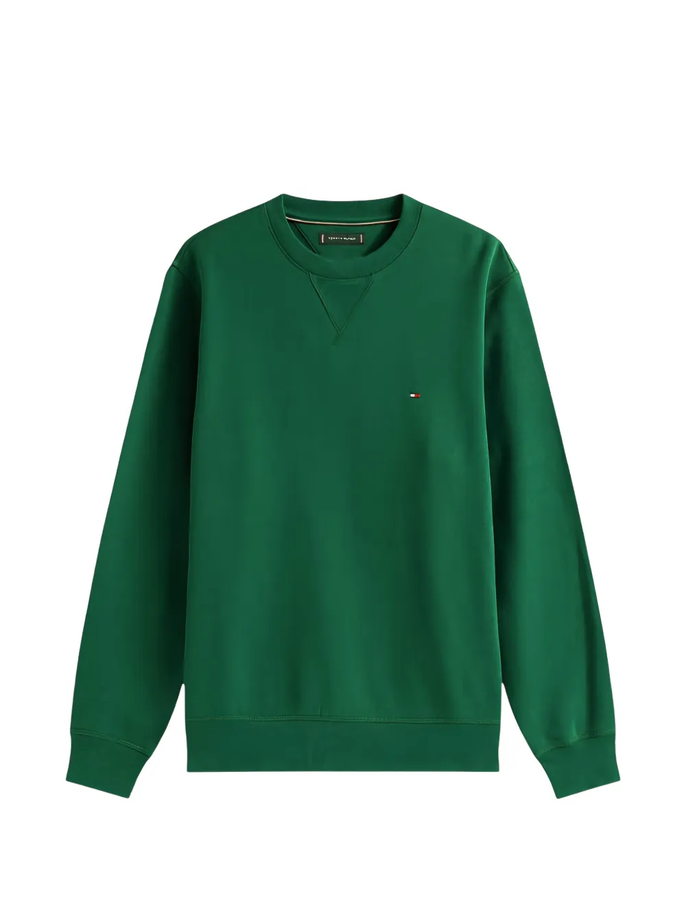 Tommy Hilfiger embroidered logo sweatshirt - Verde