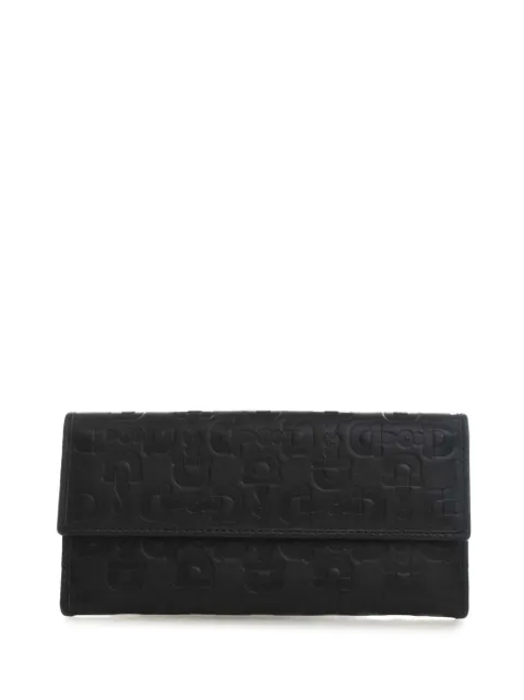 Gucci Pre-Owned 2000-2015 Horsebit Embossed Calfskin Wallet long wallets