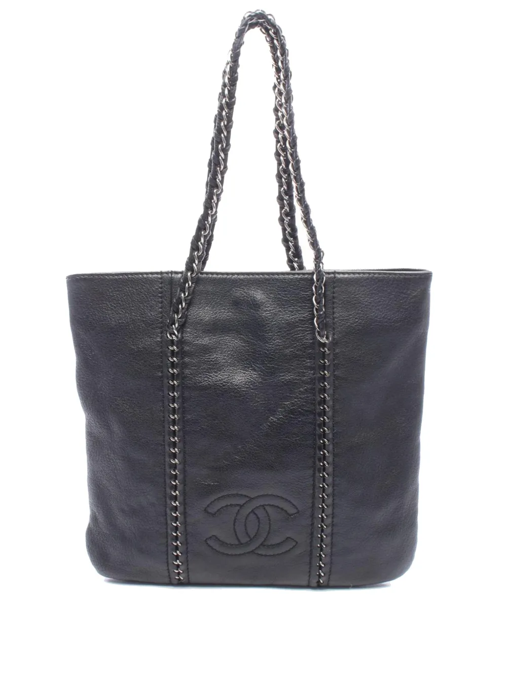 CHANEL Pre-Owned 2005-2006 Luxe Ligne tote bag - Nero