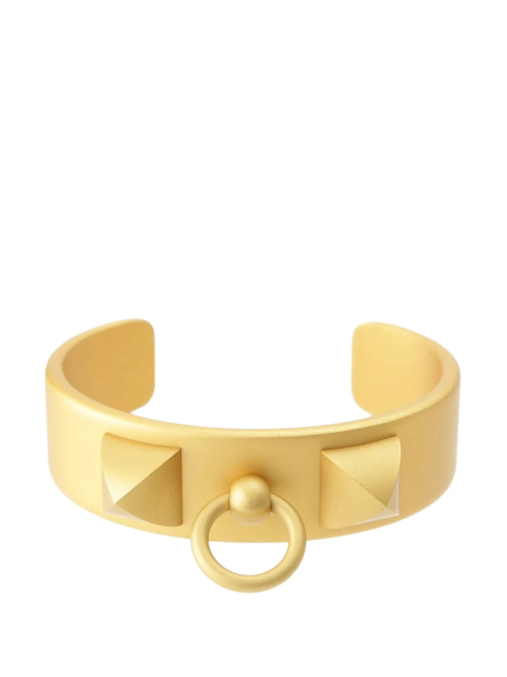 Hermès Pre-Owned 1990-2020 Aluminum Collier de Chien Medor Sunset Bracelet T2 costume bracelet - Oro