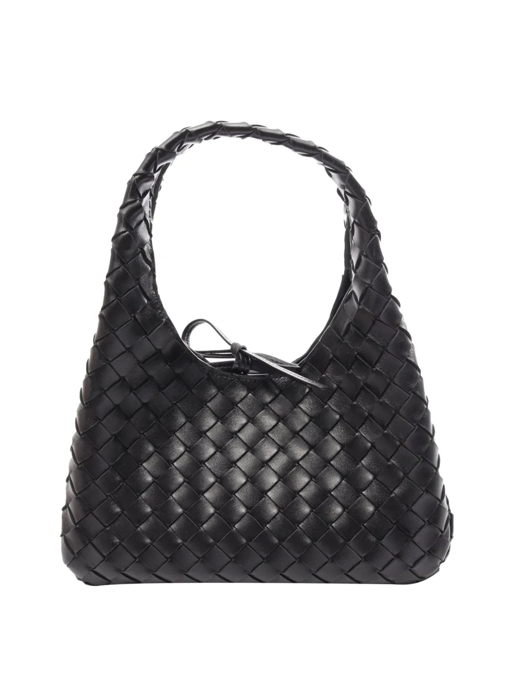 Bottega Veneta Pre-Owned 2012-2026 Small Nappa Intrecciato Campana hobo bag - Nero