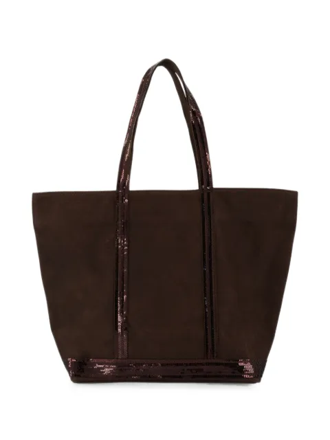 Vanessa Bruno large Cabas sequin-embellished tote bag