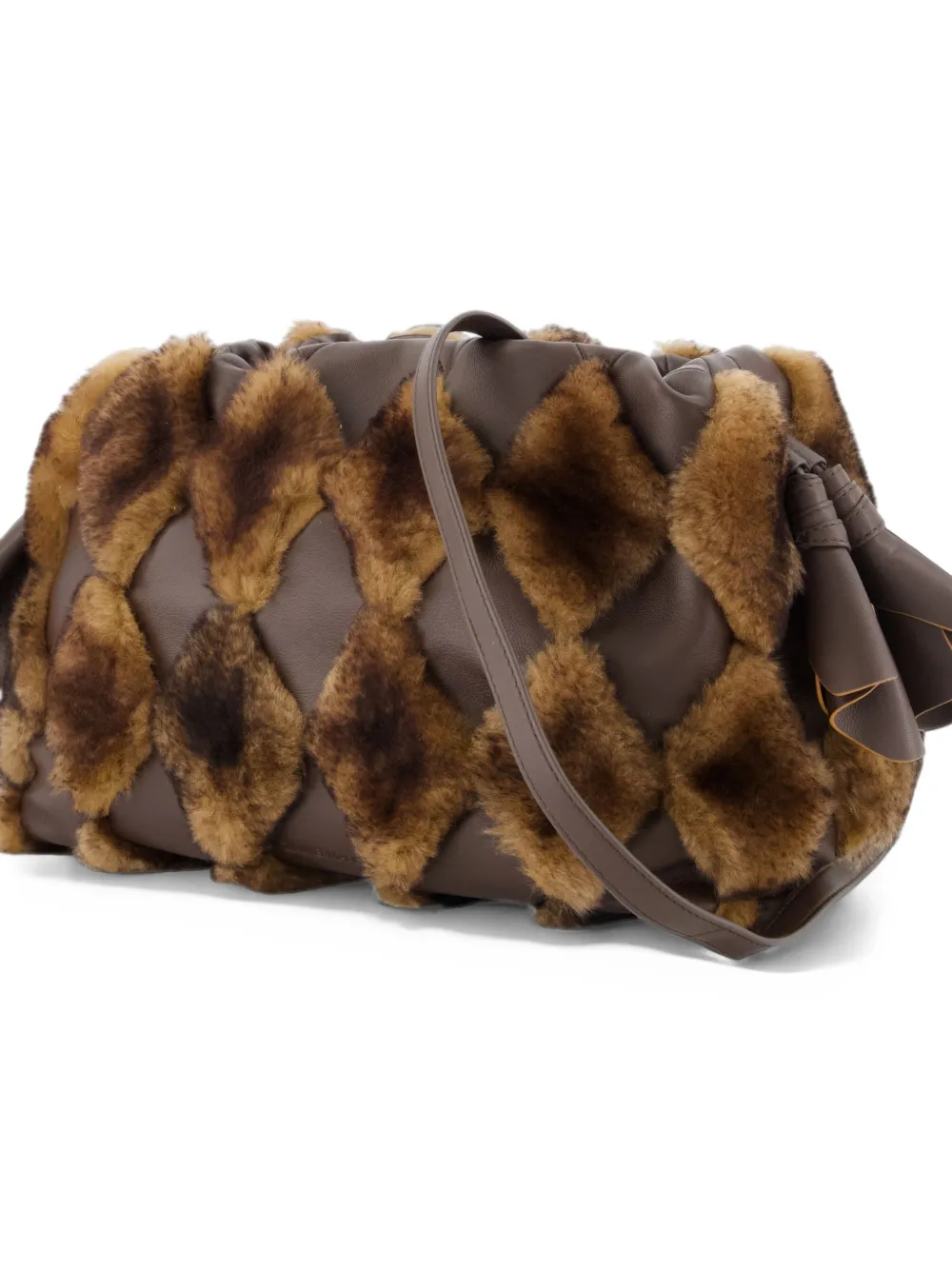 ZIMMERMANN Medium Cloud 91 clutch Bruin
