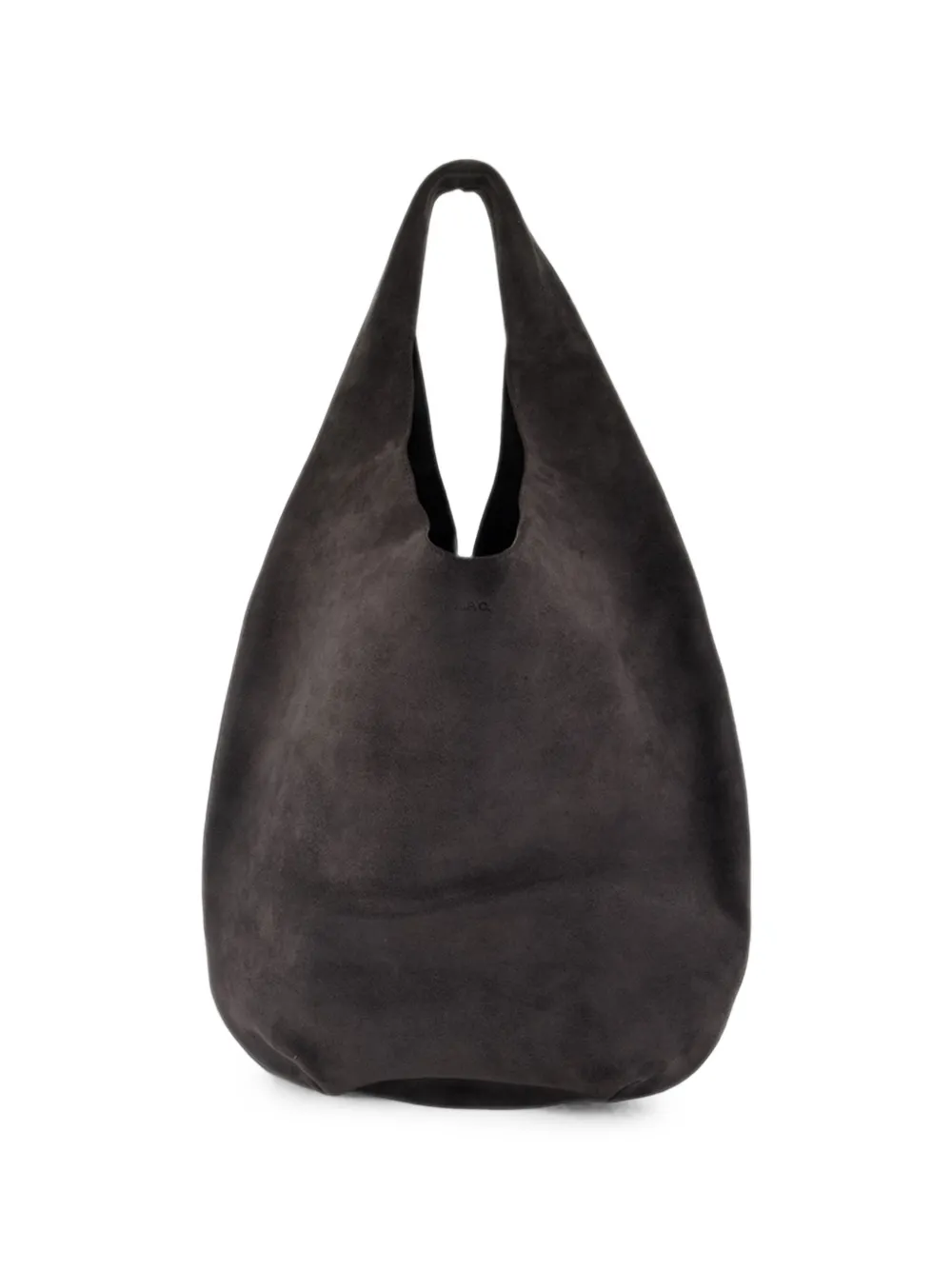 A.P.C. Le Neige leather shoulder bag - Grigio