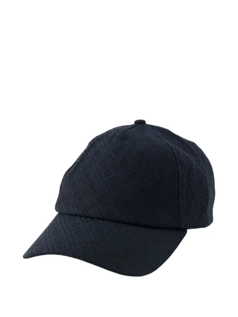 Casablanca monogram-jacquard baseball cap