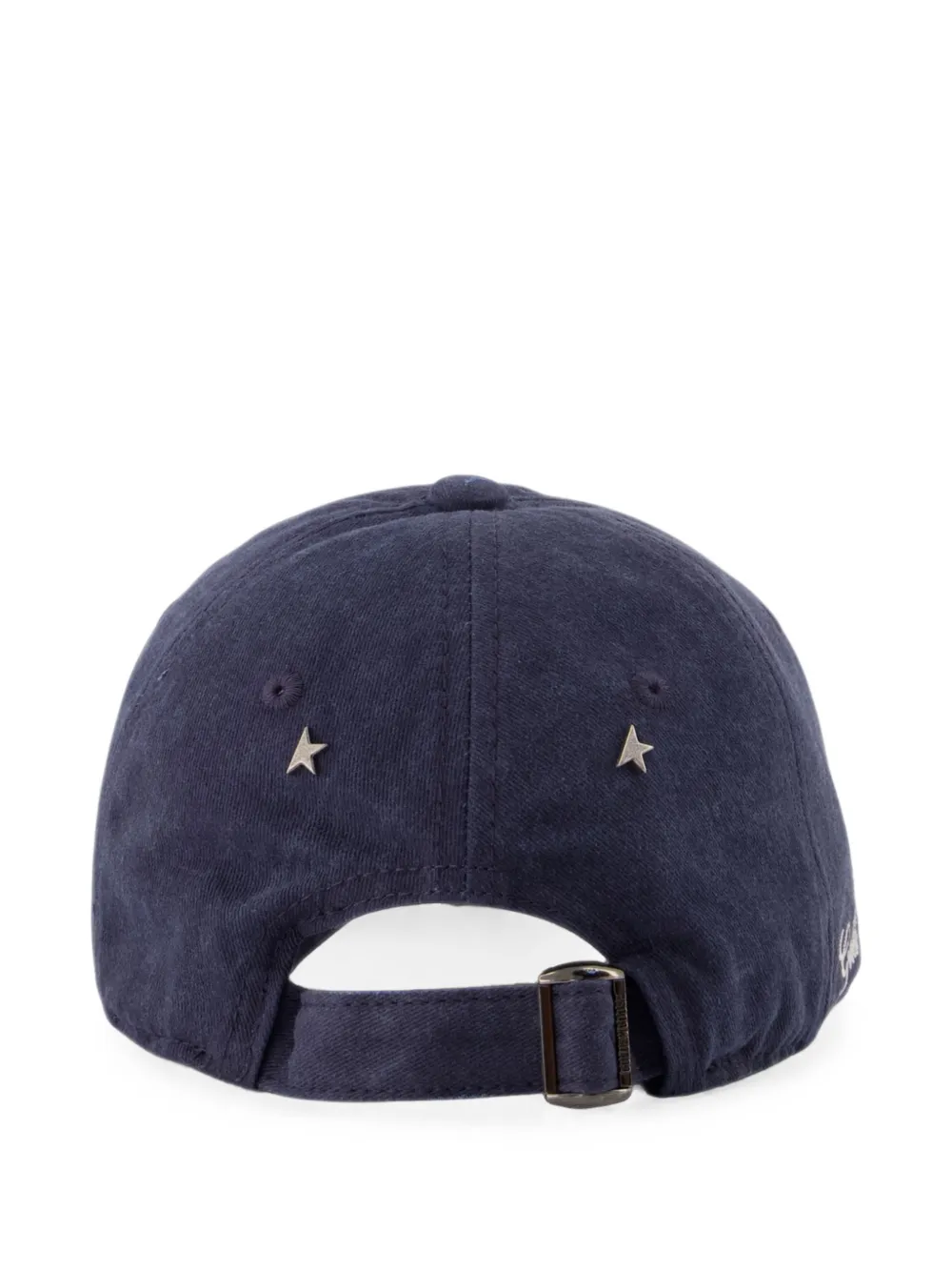 Golden Goose Honkbalpet met geborduurd Golden-logo Blauw