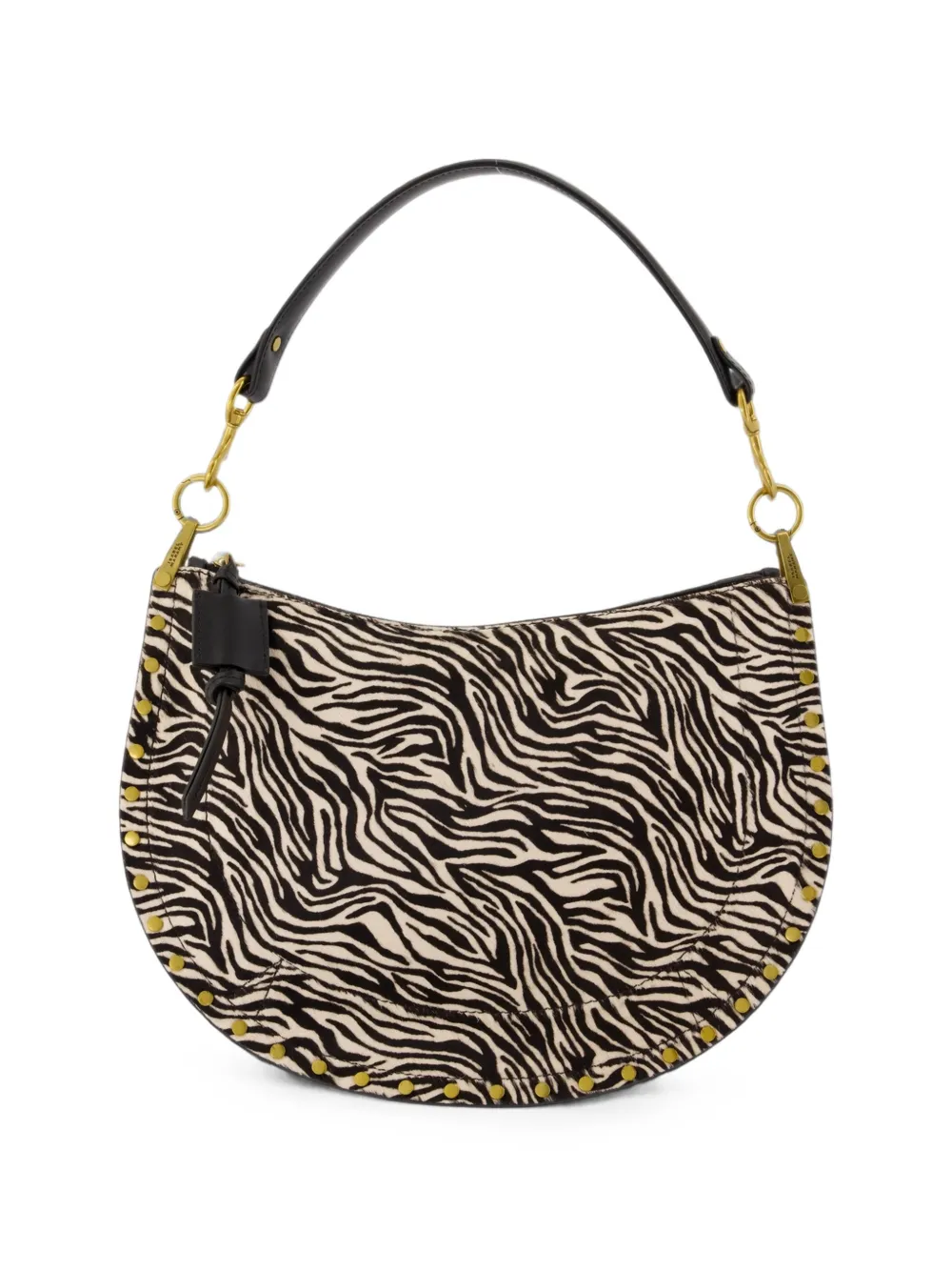 ISABEL MARANT Oskan zebra-print shoulder bag