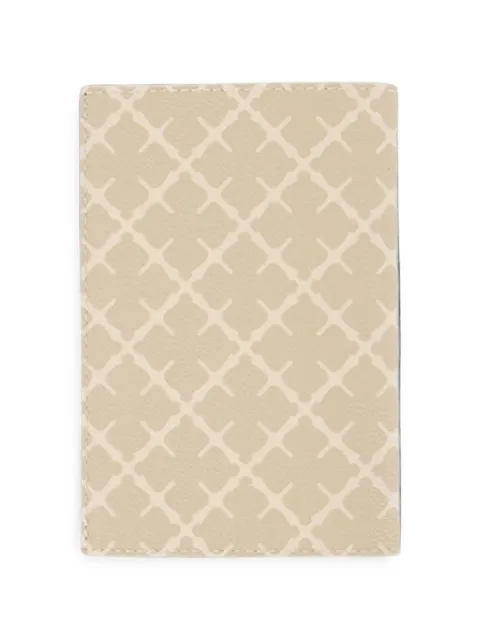By Malene Birger Ivy monogram-print passport holder