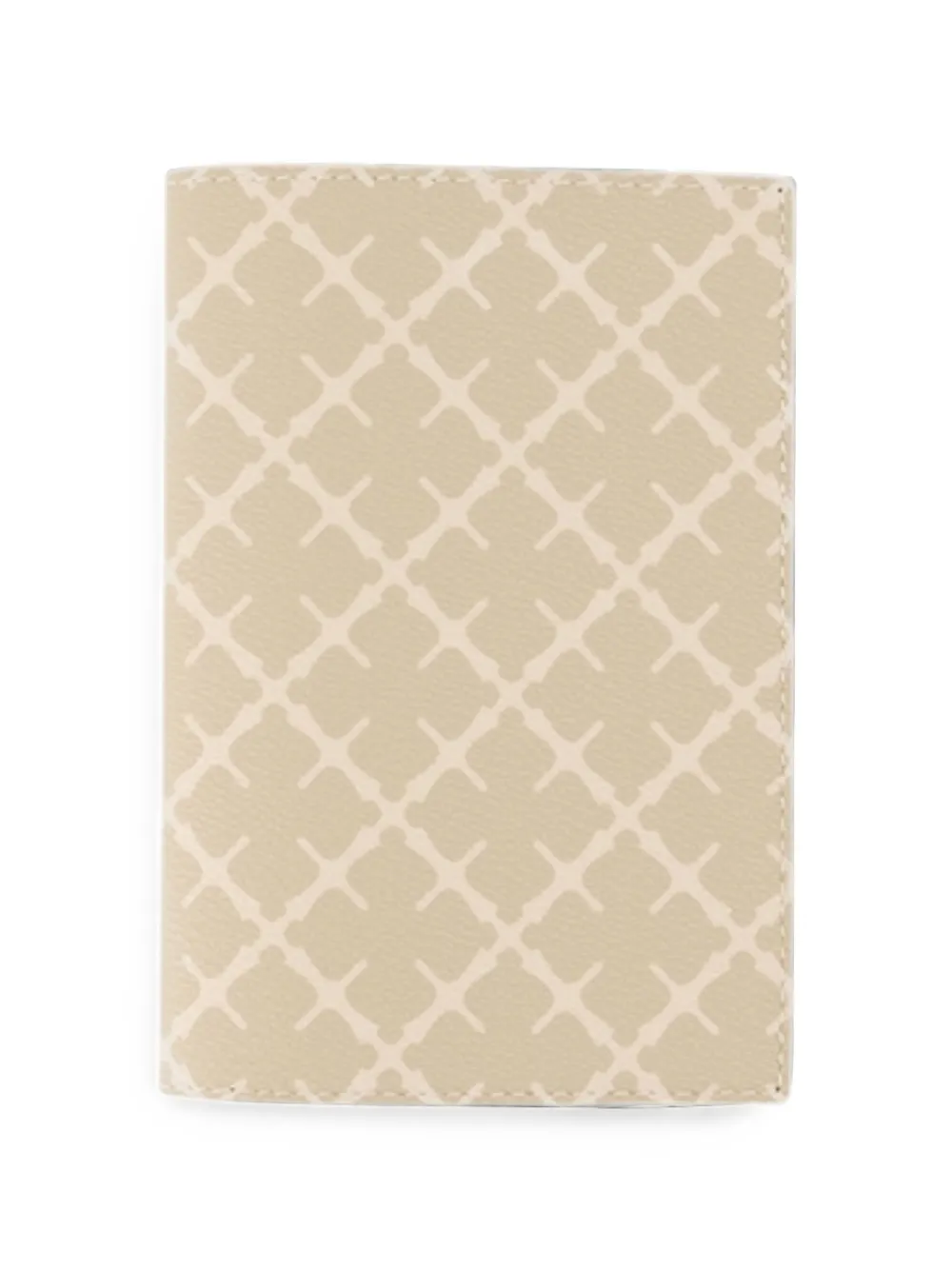 By Malene Birger Ivy paspoorthoes met monogramprint Beige