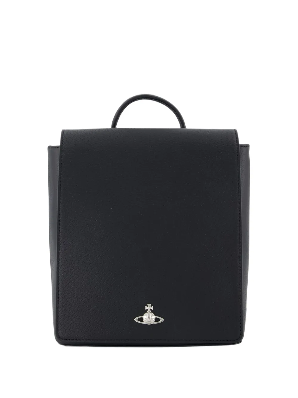 Vivienne Westwood Gene Daypack leather backpack - Schwarz