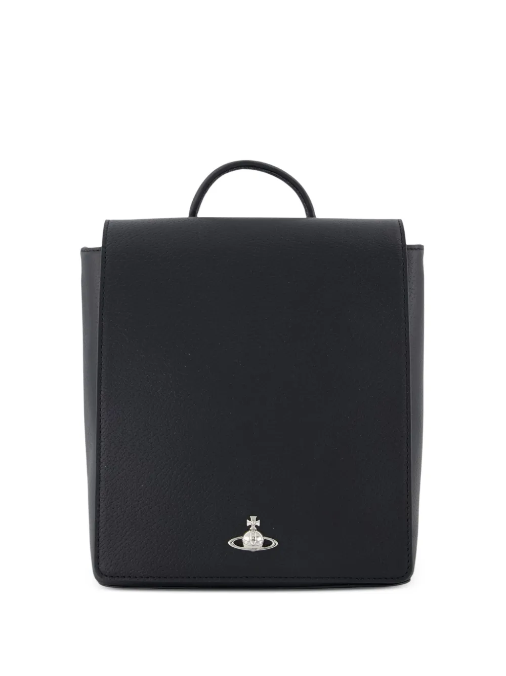 Vivienne Westwood Gene Daypack leather backpack - Nero