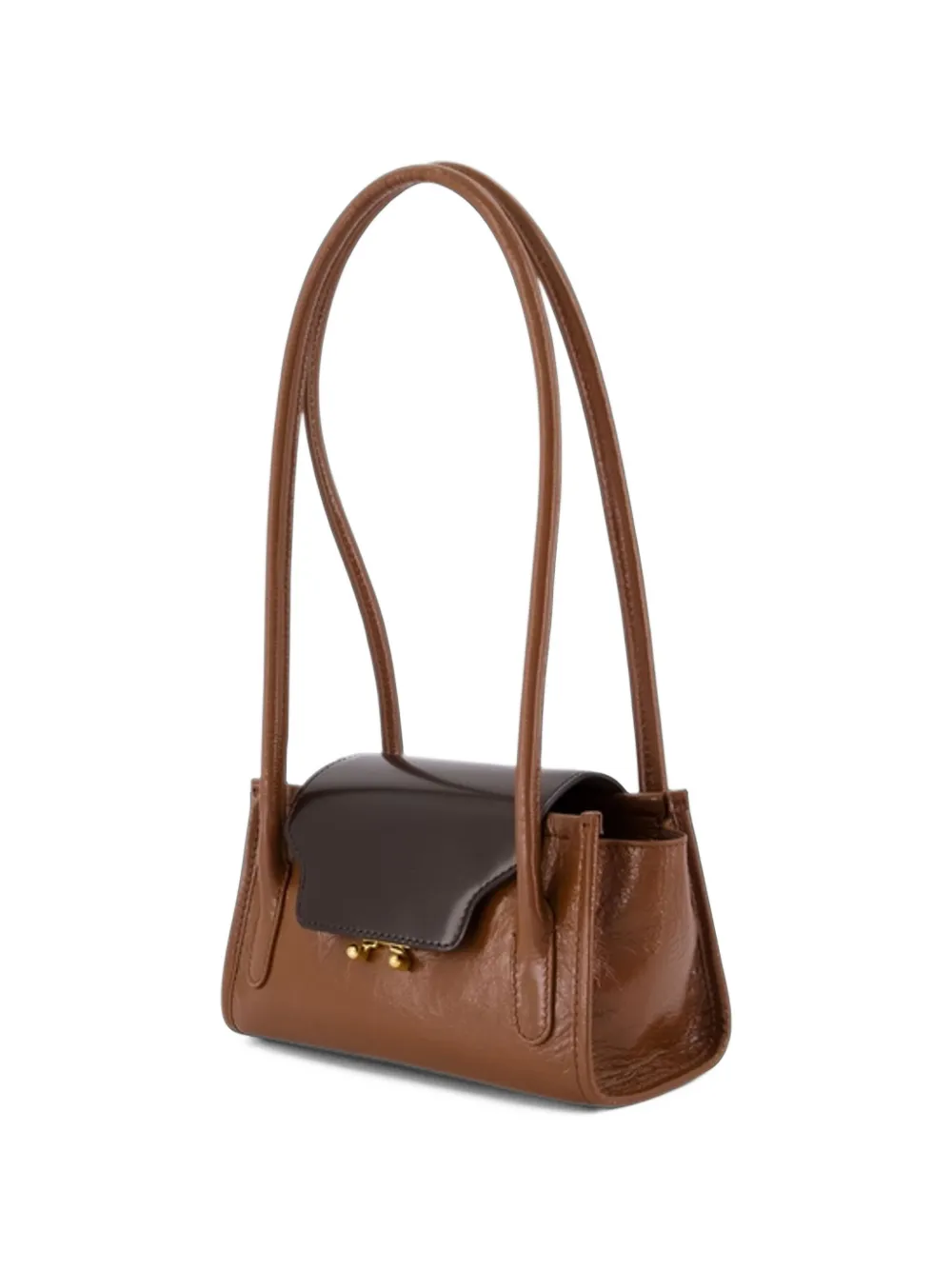 Marni Trunkette mini-schoudertas Bruin
