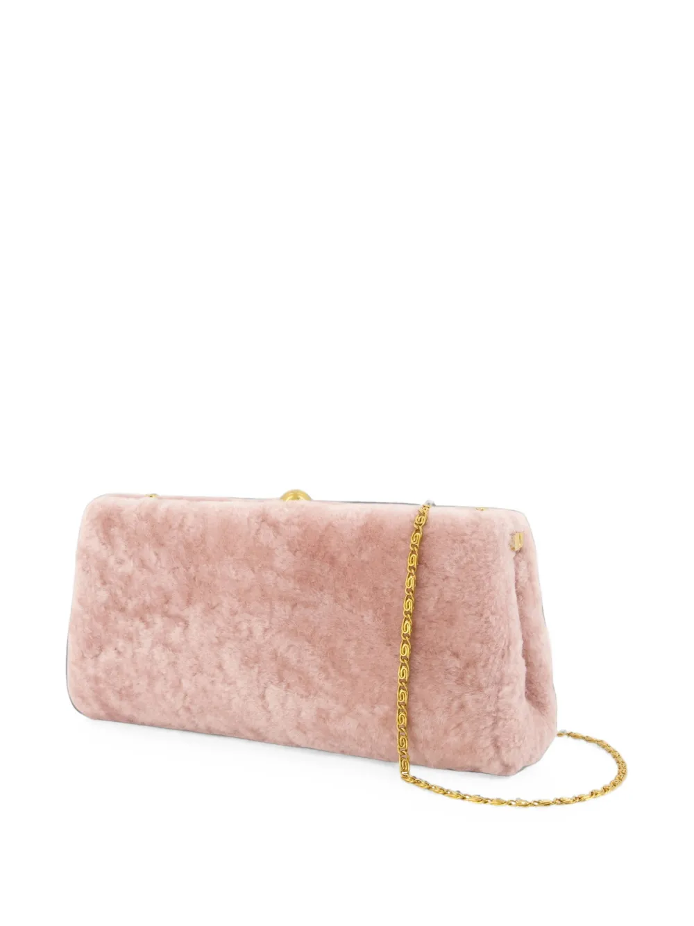 By Malene Birger Ellon lammy clutch Roze
