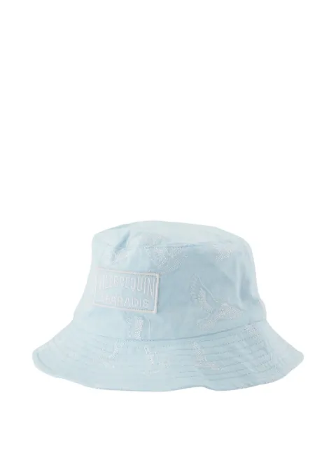 3.PARADIS x Vilebrequin Bob Doves wool bucket hat