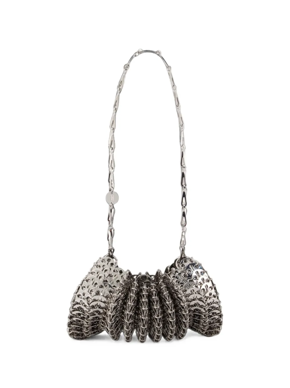 Rabanne chain shoulder bag - Argento