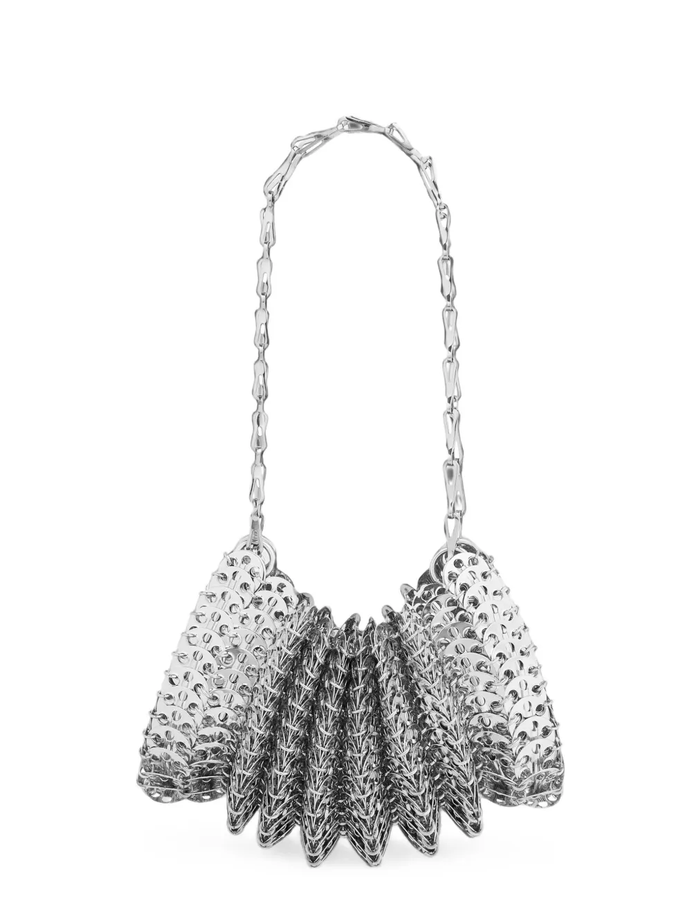 Rabanne 1969 purse silver metal bag
