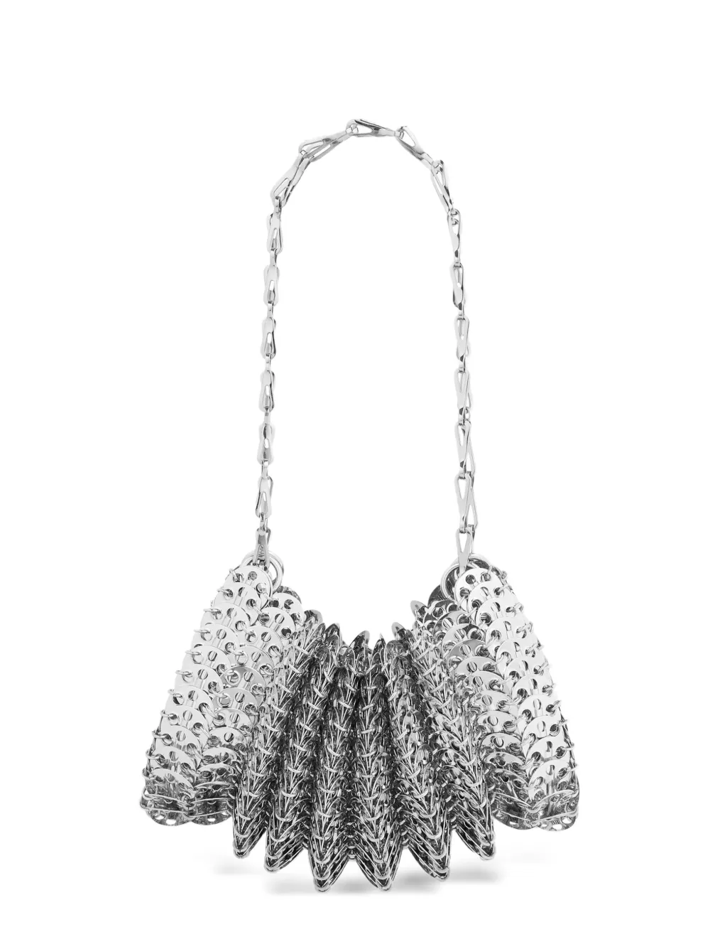 Rabanne chain shoulder bag - Argento