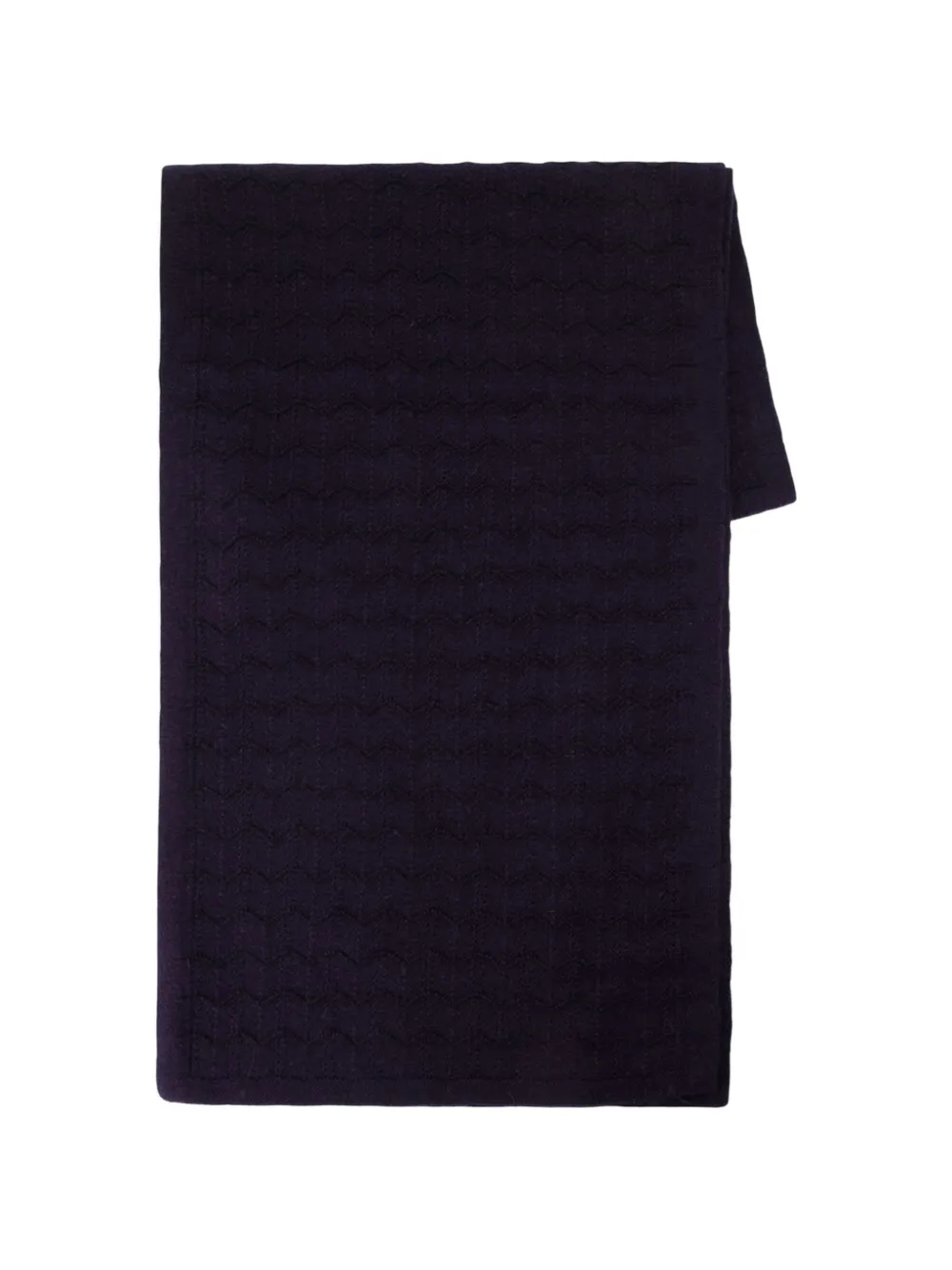 Officine Generale wavy-knit scarf · One Size